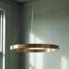 Smaller Nimbus chandelier in brass