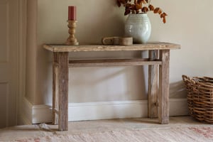nkuku Ibo Reclaimed Wood Console Table | Tables | One Size | Natural