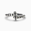 Jeulia "Screw Design" Sterling Silver Ring