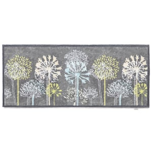 Nature 17 Dandelions Grey Runner - 65x150cm