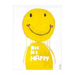 Mr. Happy Art Print