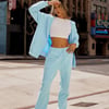BASE Cuffed Sweatpants Blue