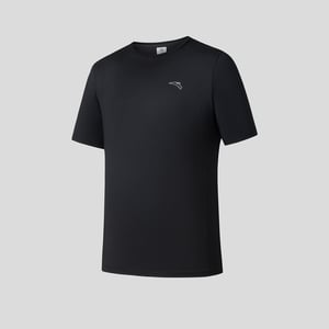 Men's ANTA Run Short-Sleeve Tee - Black / 2XL