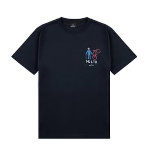 Paul Smith P5 Ltd Bike T-Shirt Very Dark Navy