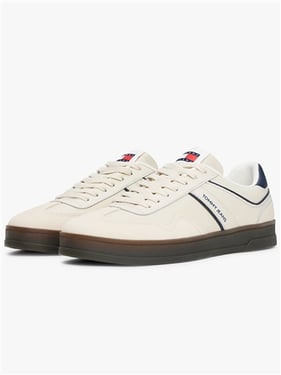 Tommy Jeans Mens The Greenwich Suede Detail Trainers - Newsletter - 43