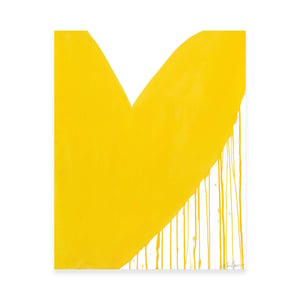 Half My Heart Drippy Heart Art Print