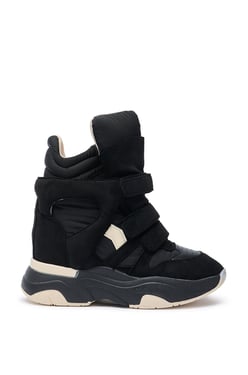 AKIRA Maranto Chunky Sneaker Shoes | Black | Size 10