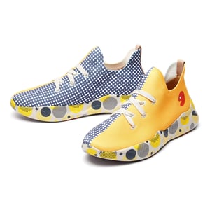 Grey & Yellow Mijas Women - 10.5