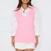 By The Fire Knitted Vest Pink