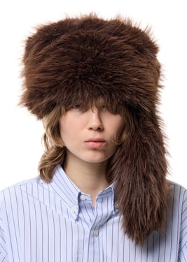 RACOON tail hat - S