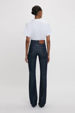 Victoria Beckham Julia Jean In Light Rinse - 34R - Womens