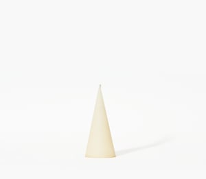 Cone Candle - Ivory / Short