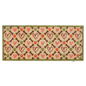 Hearts & Bones Washable Runner - 65x150cm