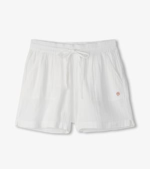 Everywhere Shorts - White Gauze