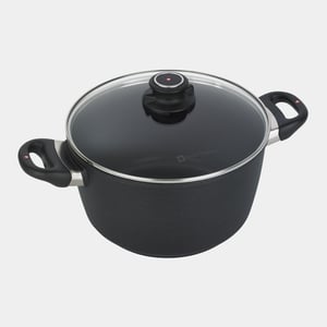 XD Nonstick Stock Pot with Glass Lid - 5.5 qt