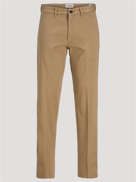 Jack & Jones Relaxed Fit Chino Trousers - Brown / Elmwood - 38R