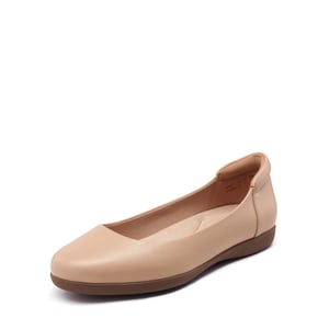 DREAM PAIRS Round Toe Comfortable Work Ballet Flats