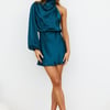 Meet Tonight Dress Teal