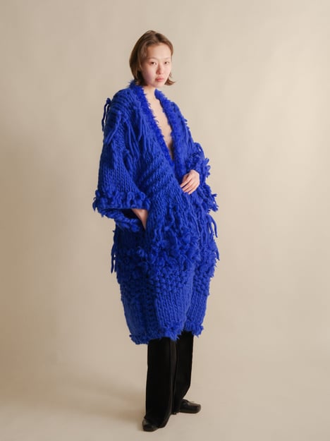Handcrafted Primitive-Contemporary Coat