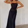 Subtle Luxury Maxi Dress Black