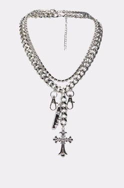 AKIRA All I See Is Chrome Necklace