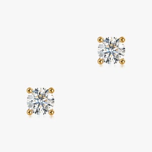 Diamond Stud Earrings - Pair / 1.70 CT