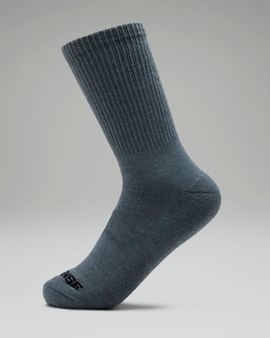 Energy Boost Performance Socks - Manhattan Grey / Large (W 11 / M 9-12)