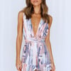 Stand Together Romper Pink