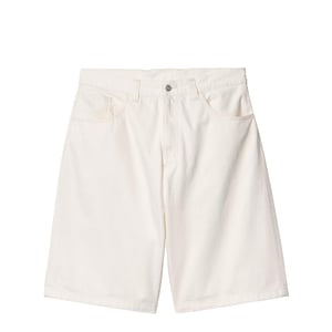 Carhartt WIP Womens Brandon Short White Rinsed