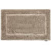 Bamboo Border Latte Bathmat - 50x80cm