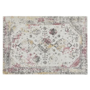 Vogue Rug Pink/Ochre - 200x290cm
