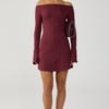 Kendale Mini Dress (Wine) - US 6