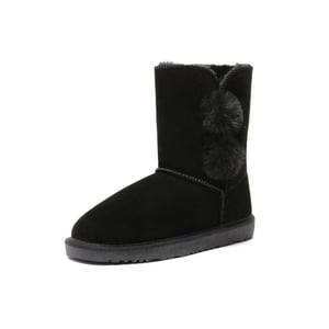 DREAM PAIRS  FuzzyChic Kid s Lolly  Sheepskin Fur Kids Boots