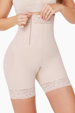 BBL Effect Daily High Waist Shorts - Nude / 2XL
