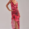 AKIRA Hillary Floral Maxi Dress | Size Large