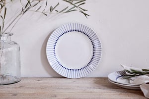 nkuku Iba Side Plate | Tableware | One Size | Indigo