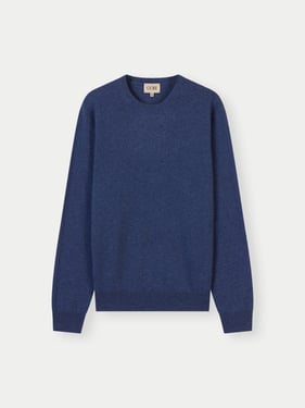 Essential Crewneck Cashmere Sweater - 3XL / Navy / MK01-354