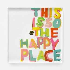 This Is So My Happy Face Art Print
