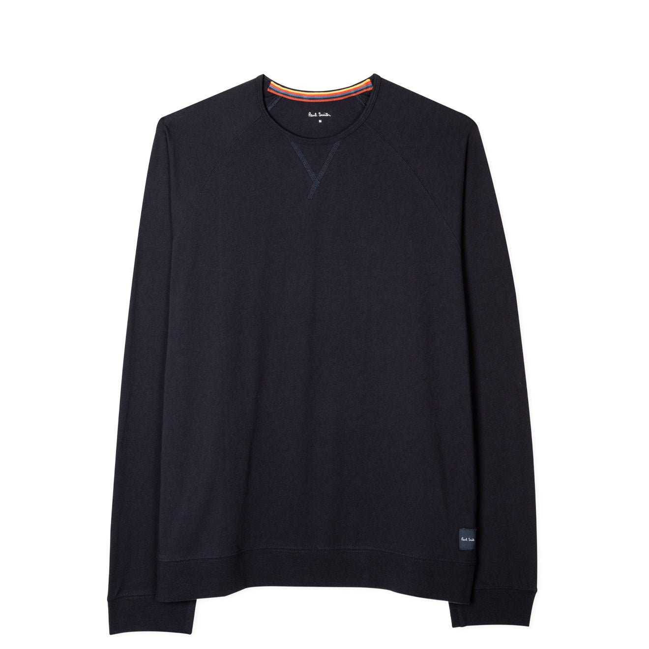 Paul Smith Jersey Cotton Long-Sleeve Lounge Top Navy