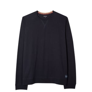Paul Smith Jersey Cotton Long-Sleeve Lounge Top Navy