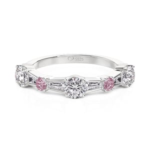 Jeulia Bowknot Inspired Round Cut Womens Ring
