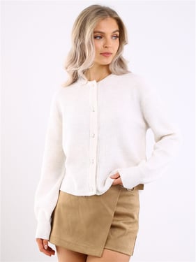 Jdy Lumi Button Cardigan - Birch - XS