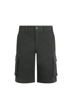 Weird Fish Rigney Cargo Shorts Washed Black Size 40