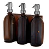 Copper Triple Wall Mounted Soap Dispenser