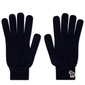 Paul Smith Zebra Logo Gloves Navy