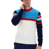 Lorenzo Stripe Crew Sweater - M