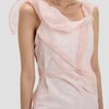 Victoria Beckham Hoop Midi Dress In Sketched Ditsy Blossom - Size 8 UK