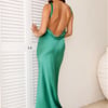 RUNAWAY Samsara Dress Emerald