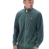 Marc Velour Track Jacket With Gold Trims - S