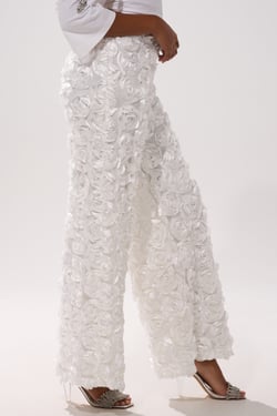AKIRA Rose Petal Wide Leg Pants | Size 1X
